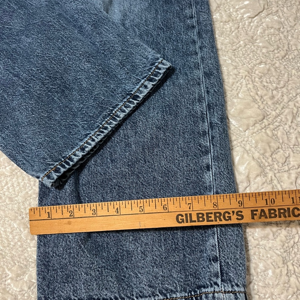 Aeropostale Women’s 90s Baggy Dark Blue Jeans. Size 10R - Picture 2 of 8